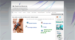Desktop Screenshot of drfabricio.com